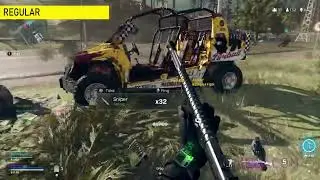 COD Warzone Motion Blur vs  Regular Graphics Settings CODWZ 1080p PS4 PRO