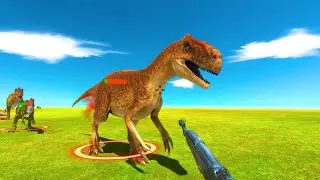 Can I Survive from Dinosaur? 😱 | ARBS Simulator Battle
