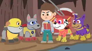 Paw Patrol Rubbles Saves Apollo the Super Pup Drawing Nick Jr Doodles