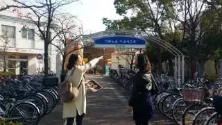 グンゼスポーツつかしん店　阪急稲野駅からの道のり