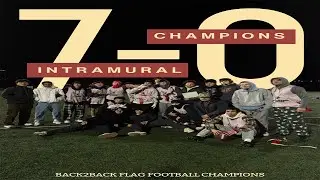 DCHI Intramural Flag Football Season Finale