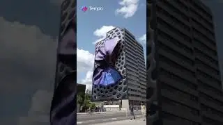 Paper absorbing of my cat #Tempoapp #cat #trend #tempo #building #paper #absorbing #blackcat