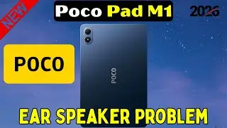 Как исправить проблему с динамиком на Poco Pad M1 | Динамик не работает