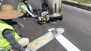Thermoplastic Road Marking Marking Arrow. Made from Malaysia..