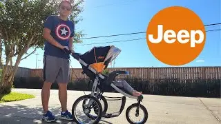 Best Budget Jogging Stroller 2021 - Jeep Unlimited Range Jogger by Delta Children
