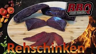 Rehschinken mit Räucheranleitung