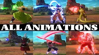 All Rush Ki Blast Animations | Dragon Ball Sparking Zero