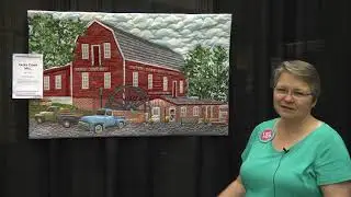 Rochester Historic Buildings by Art Quilt Guild Oakland