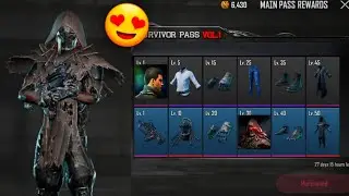 PUBG NEW STATE SURVIVOR PASS UNLOCKED (BATTLE PASS)