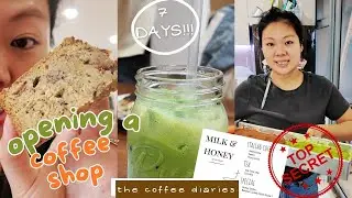 Finalizing our coffee shop MENU | the coffee diaries ☕︎