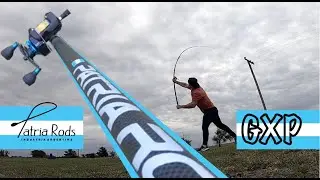 Caña PATRIA RODS GXP. Prueba en el campo. #pesca #fishing #surfcasting #longcasting #patriarods