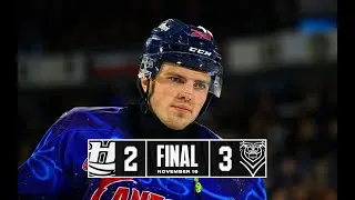 2024-11-16: Hurricanes (2) vs. Royals (3)