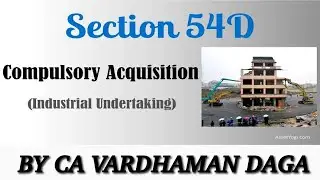 CAPITAL GAIN (SECTION 54D) with example