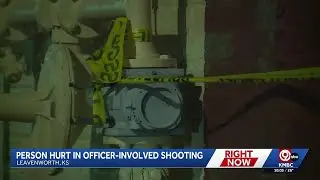 Armed suspect shot by Leavenworth police during chase behind downtown bank