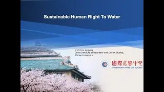 Sustainable Use of Transboundary Freshwater Resources 3: The Sustainable Human Right to Water