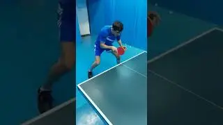 Настольный теннис - стой как пантера  #настольныйтеннис #обучение настольный теннис