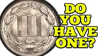 РЕДКИЕ 3-центовые никелевые монеты стоят своих денег! Монеты ПРОДАЮТСЯ за тысячи долларов!