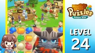 Monster Hunter Puzzles Gameplay Level 24 🐱