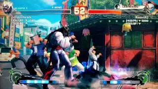 SSF4 AE:2012 Endless S5 - RaidenRZ vs Overmostheads (Frist to 10 set) Pt2/3