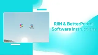 Инструкции по использованию программного обеспечения RIIN и BetterPrinter | LOKLiK iPrinter&trade; DTF-...