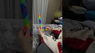 how to make a revolver out of a rubics snake 🐍