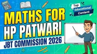MATHS FOR HP PATWARI EXAM || JBT COMMISSION 2026