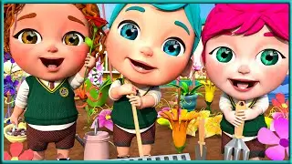 Mon Petit Jardin Heureux | Comptines Et Chansons | &Agrave; B&eacute;b&eacute; Chanson |  @SuperLucaLEFrancais
