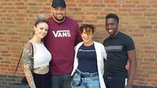QUCEE & TA JOELA KOMEN OP BEZOEK ► DIANA GABRIELS
