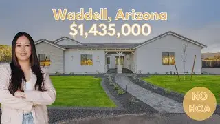 Tour This 1 Acre Custom Home | No HOA + RV Garage | Waddell, Arizona