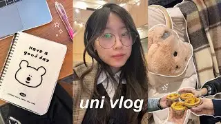 student life vlog: a productive & realistic 48 hours, class presentations, university and work days