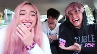 Pranks & Pink hair | Subscribe channel