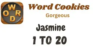 Word Cookies Jasmine Answers [1 to 20 Levels] | Under Gorgeous Category
