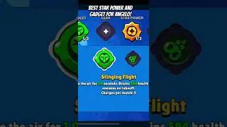 Best star power and gadget for Angelo! #starpower #gadget #brawlstarsupdate #newbrawler #angelo