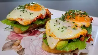 Горячий Сытный Завтрак на каждый день на сковороде