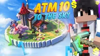 O MELHOR SERVIDOR SKYBLOCK PARA COME&Ccedil;AR NO SEU ATM 10! - #ATM10 to THE SKY