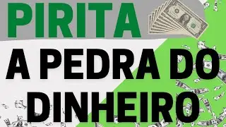 (Significado da Pedra Pirita) Para que serve?  E como usar a Pedra Pirita para atrair dinheiro