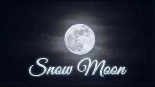 Snow Moon 2026 &ndash; Fullm&aring;ne &ouml;ver Bor&aring;s | Direkts&auml;ndning fr&aring;n Sverige