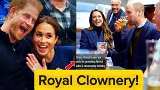 Prince Williams Most Bizarre Mission Yet Exposed-Future King Pushing Drinking While Britain Crumbles