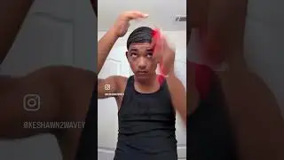 Super fast brush session #360waves #hair #540waves #720waves #wavehairstyle #waves