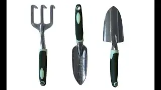Typhon East Garden Tool Set (3 Piece) | Stainless Steel Gardening Kit - Overview