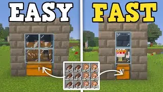 3 BEST FOOD FARMS FOR 1.21 Minecraft Bedrock !