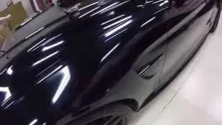 Gloss midnight blue BMW M4 by Wrap Workz Hong Kong (GoPro Details)
