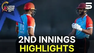 2nd Innings Highlights | Afghanistan vs Kuwait | Day 2 | Hong Kong Sixes 2025 | ZG1S