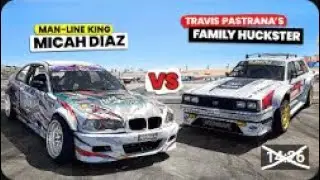 [SIMPLIFIED] Travis Pastrana&rsquo;s 862hp Family Huckster vs Micah Diaz's BMW Shred Machine Gymkhana Grid