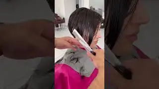 Minitutorial de corte de cabelo Microbob #cabelo #cortedecabelo #cortechanel #cabelocurto #comofazer