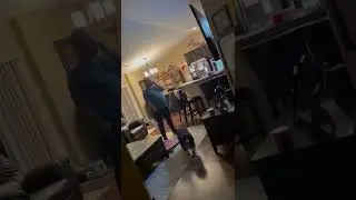 Woman screams and scares her husband! #shorts