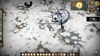 Don't Starve Together - Wanda v.s. Deerclops
