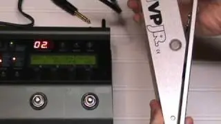Harness to convert volume pedal to expression