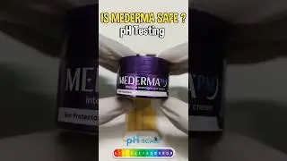 Безопасен ли ночной крем от шрамов MEDERMA? Давайте проверим уровень pH | Реальные отзывы | Тест ...
