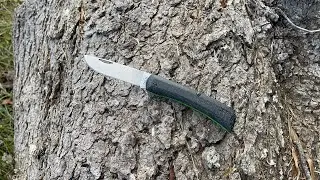 2025 Case XX Black Micarta with Day Glow G10 Crossroads Sod Buster Jr. (Quick Review)
